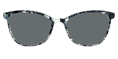 The Polarized Zebra Pearl Split Sun Top