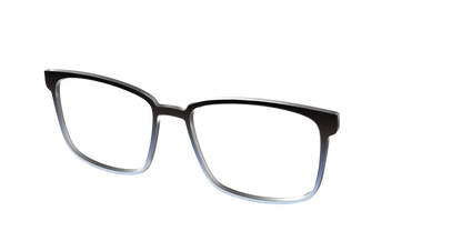 The Black to Icy Cyan Gradient