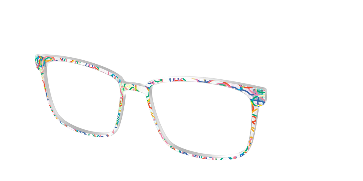 The Celebration Streamers Holographic Crystal