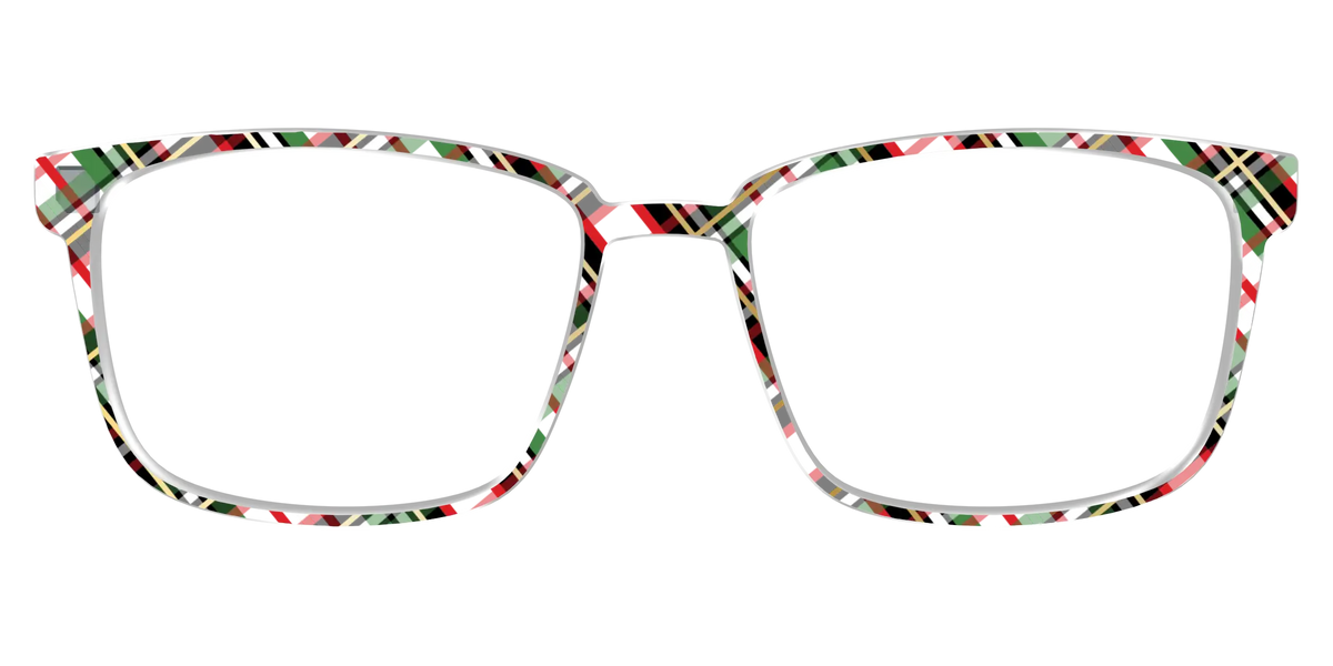 The Evergreen Plaid with Foil Crystal