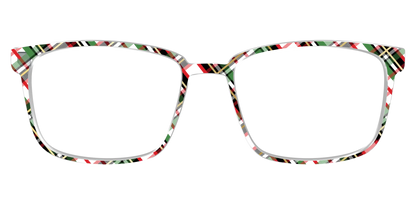 The Evergreen Plaid with Foil Crystal