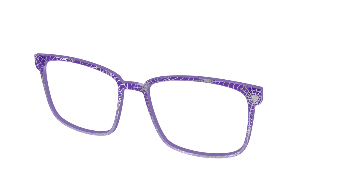 The Holographic Purple Webbed Crystal