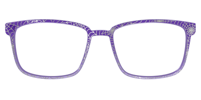 The Holographic Purple Webbed Crystal