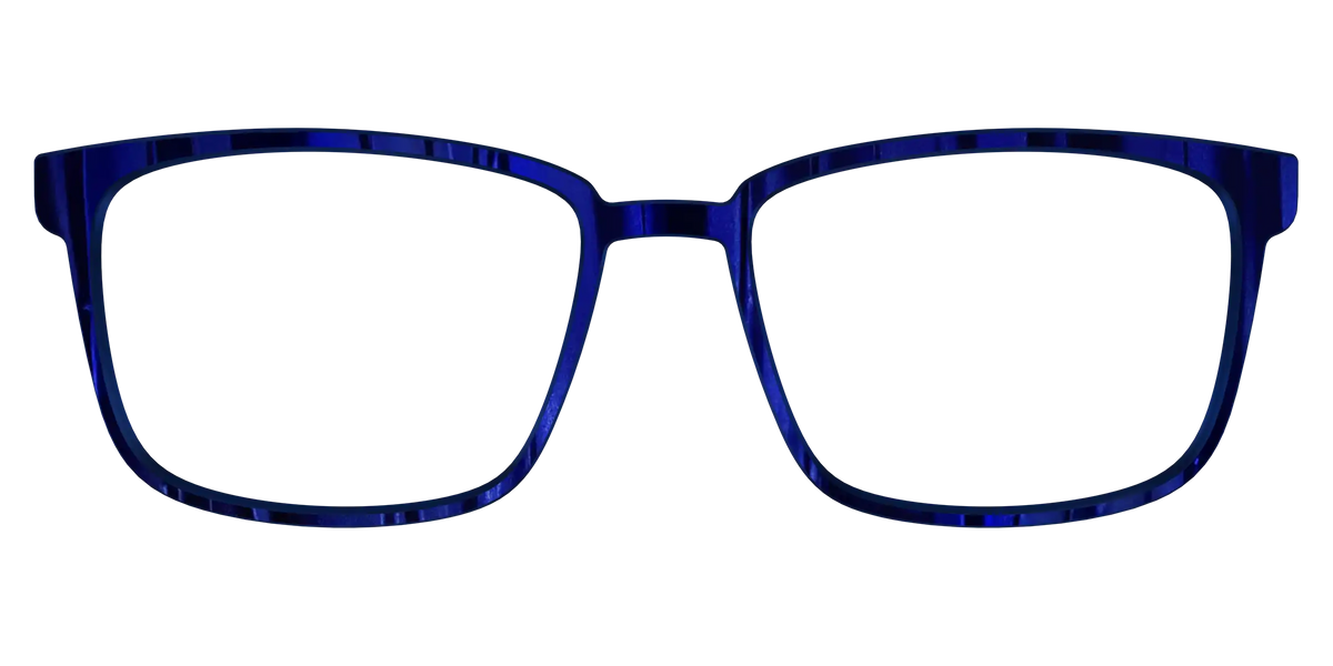 The Indigo Moire Stripes