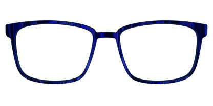 The Indigo Moire Stripes