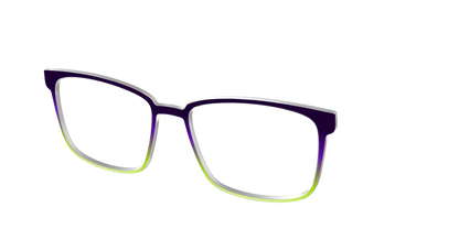 The Midnight to Electric Lime Gradient