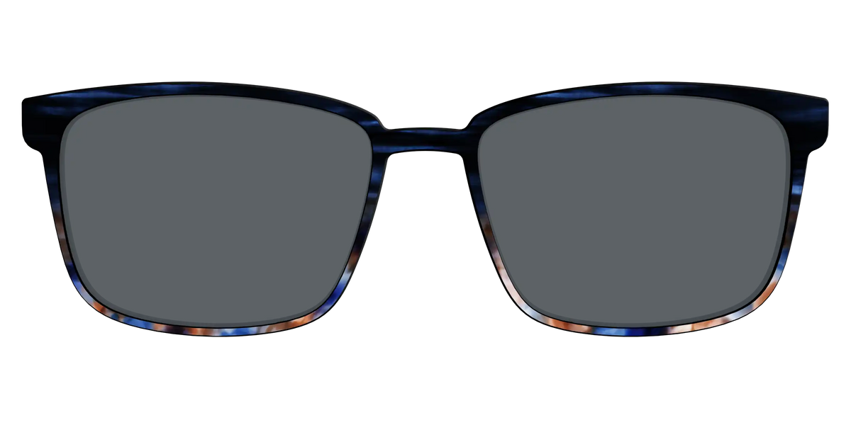 The Polarized Blue Horn Tortoise Sun Top
