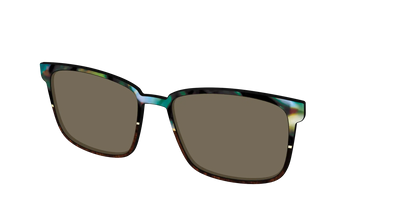 The Polarized Mirage Split with Gold Foil Sun Top