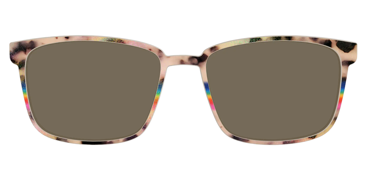 The Polarized Prism Split Tortoise Sun Top