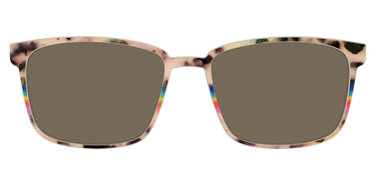 The Polarized Prism Split Tortoise Sun Top