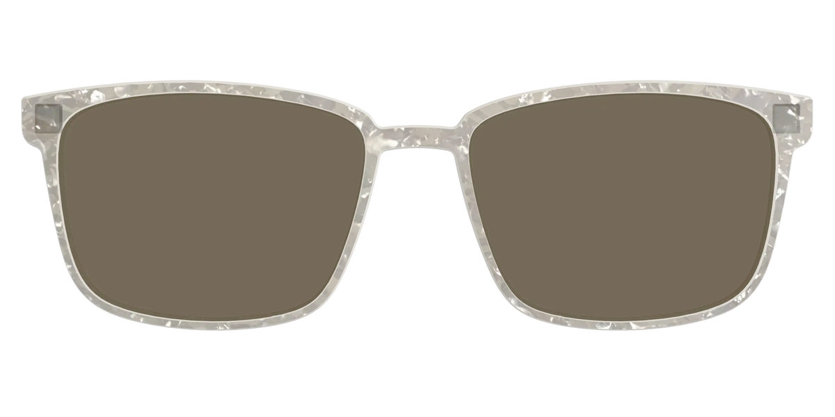 The Polarized White Quartz Pearl Sun Top