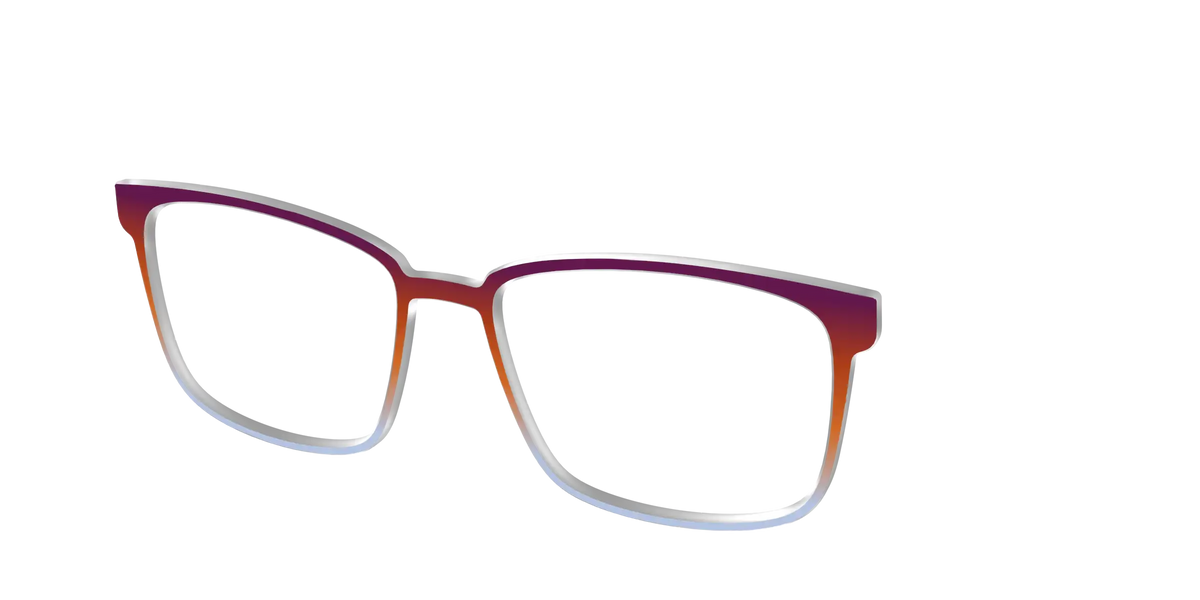 The Raspberry to Periwinkle Gradient