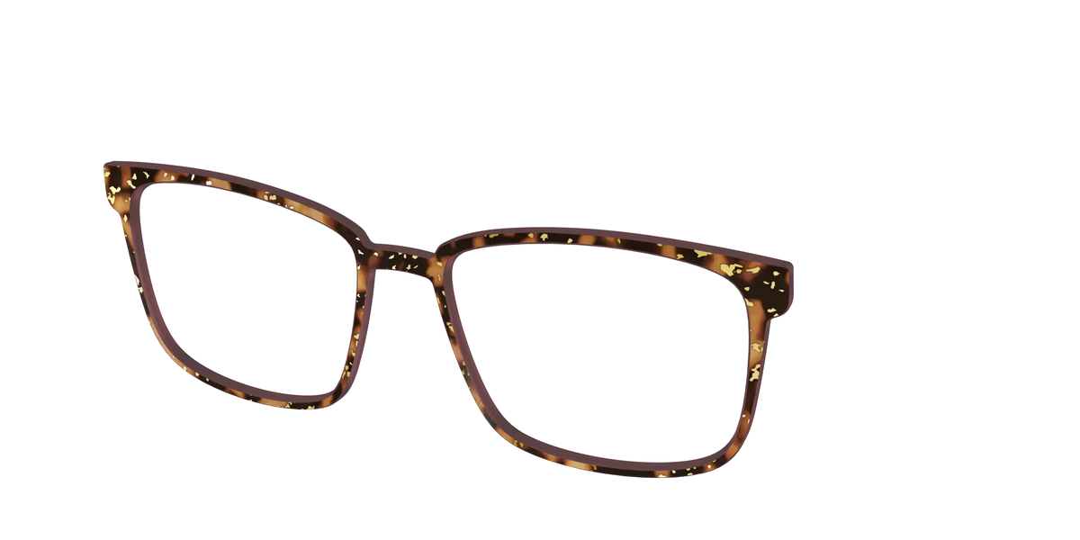 The Sandalwood Tortoise with Gold Foil
