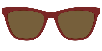 The Polarized Burgundy Sun Top