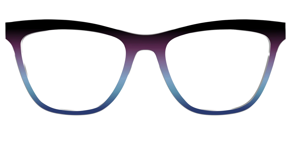 The Dark Magenta to Cerulean Gradient
