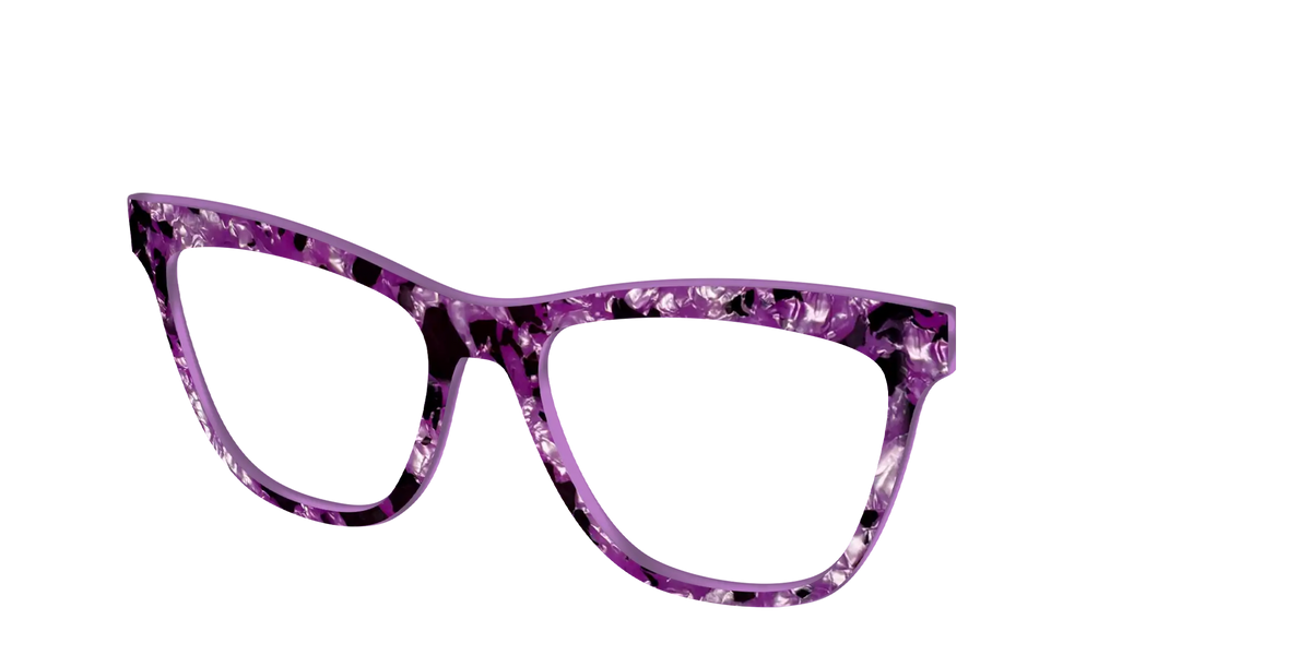 The Dark Orchid Pearl Tortoise