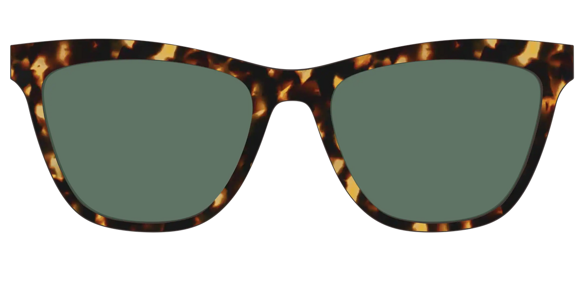 The Non-Polarized Green Tortoise Sun Top