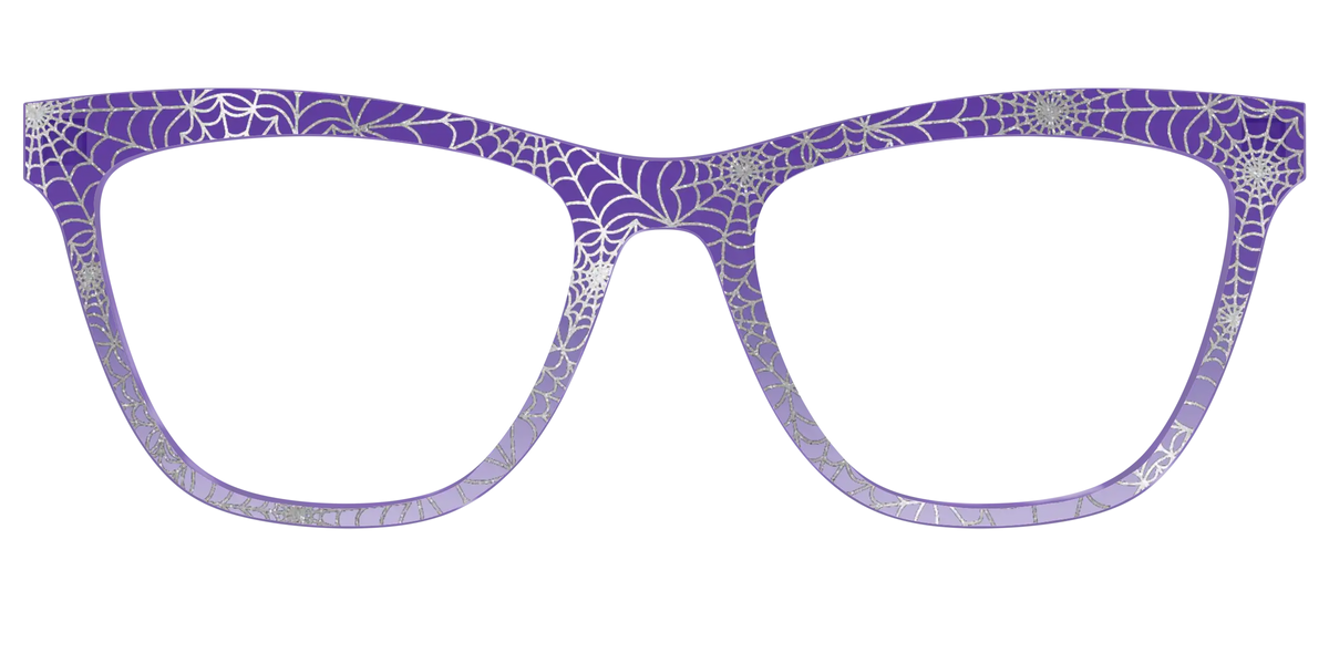 The Holographic Purple Webbed Crystal