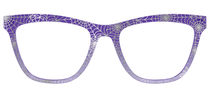 The Holographic Purple Webbed Crystal