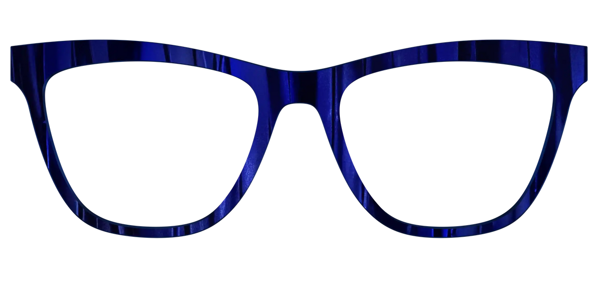 The Indigo Moire Stripes