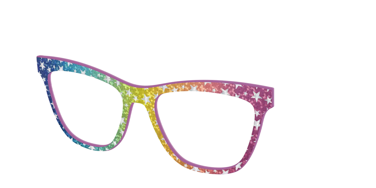 The Iridescent Rainbow Stars