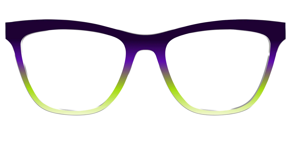 The Midnight to Electric Lime Gradient
