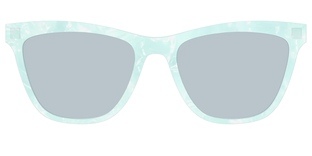 The Oceanic Pearl with Slate Blue Lens