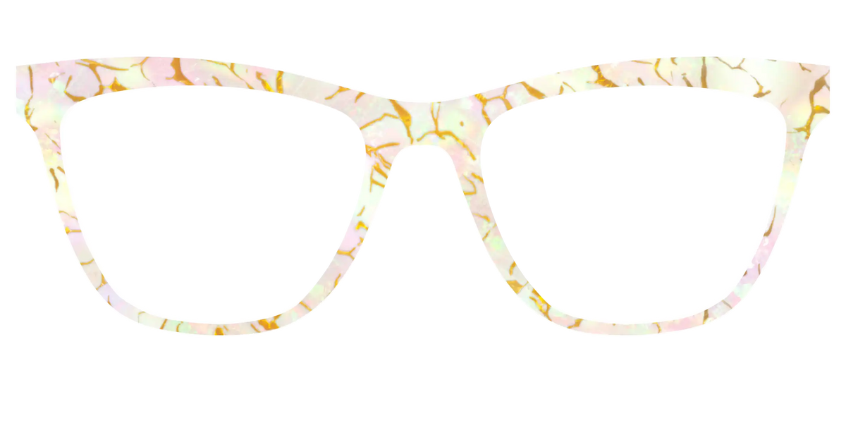 The Opalescent Pearl with Gold Streaks