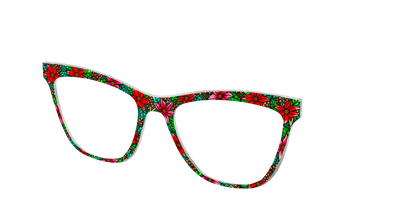 The Poinsettia Stained Glass