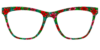 The Poinsettia Stained Glass