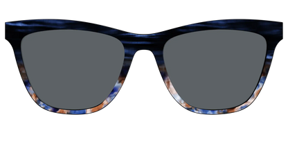 The Polarized Blue Horn Tortoise Sun Top