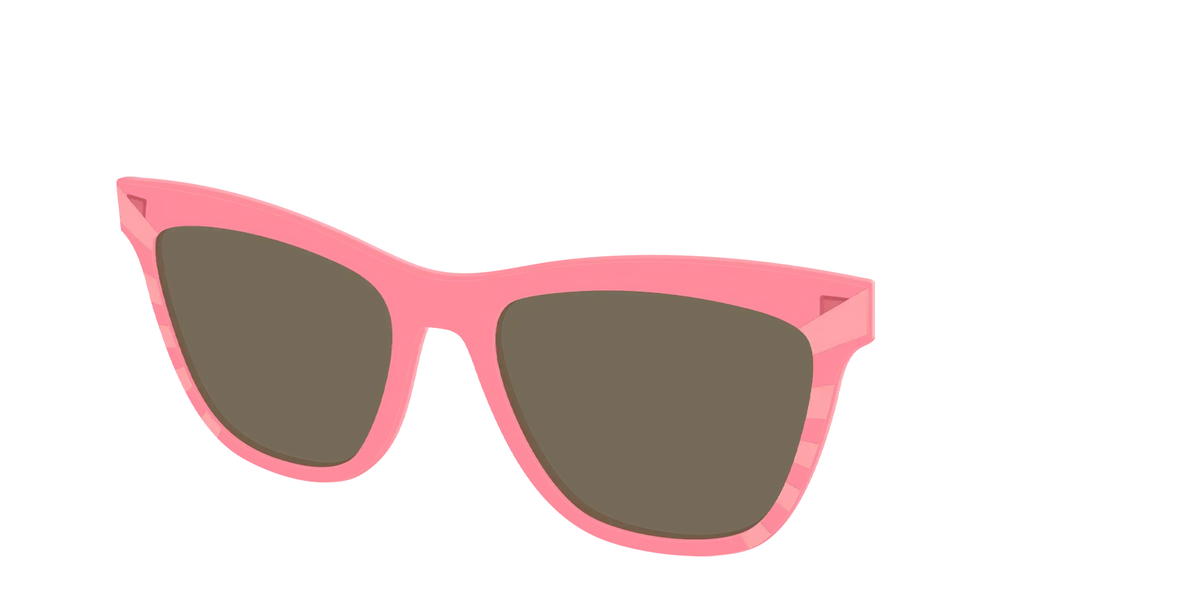 The Polarized Fruit Punch Sunburst Sun Top