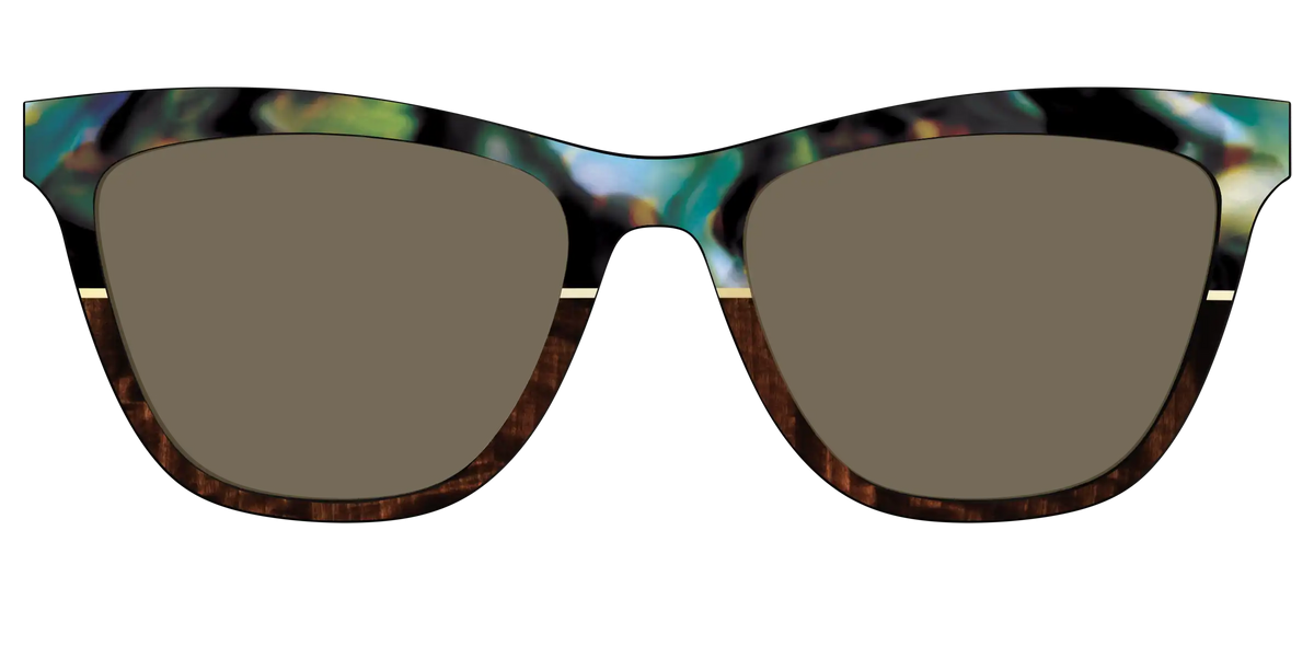 The Polarized Mirage Split with Gold Foil Sun Top