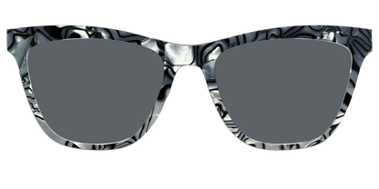 The Polarized Zebra Pearl Split Sun Top