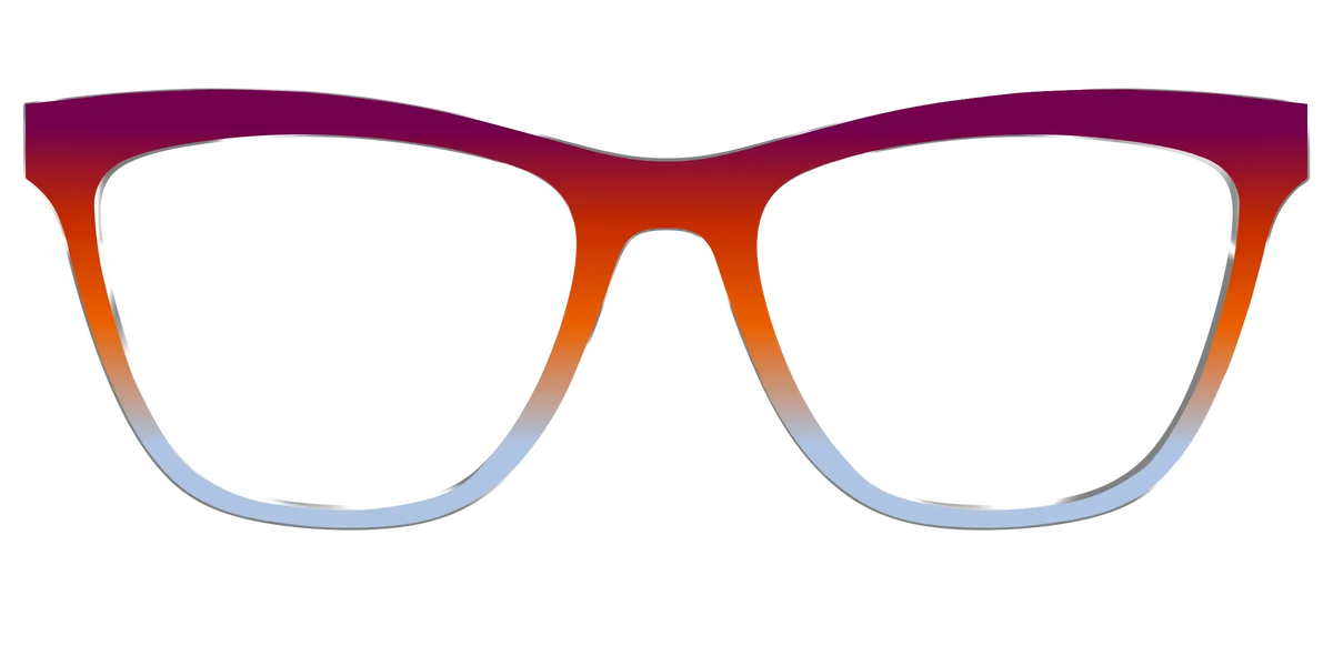 The Raspberry to Periwinkle Gradient