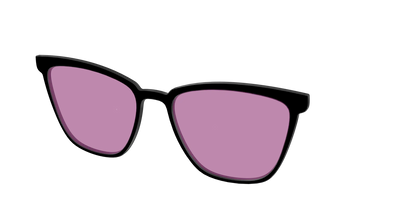 The Black with Pink Racquet Sport lens