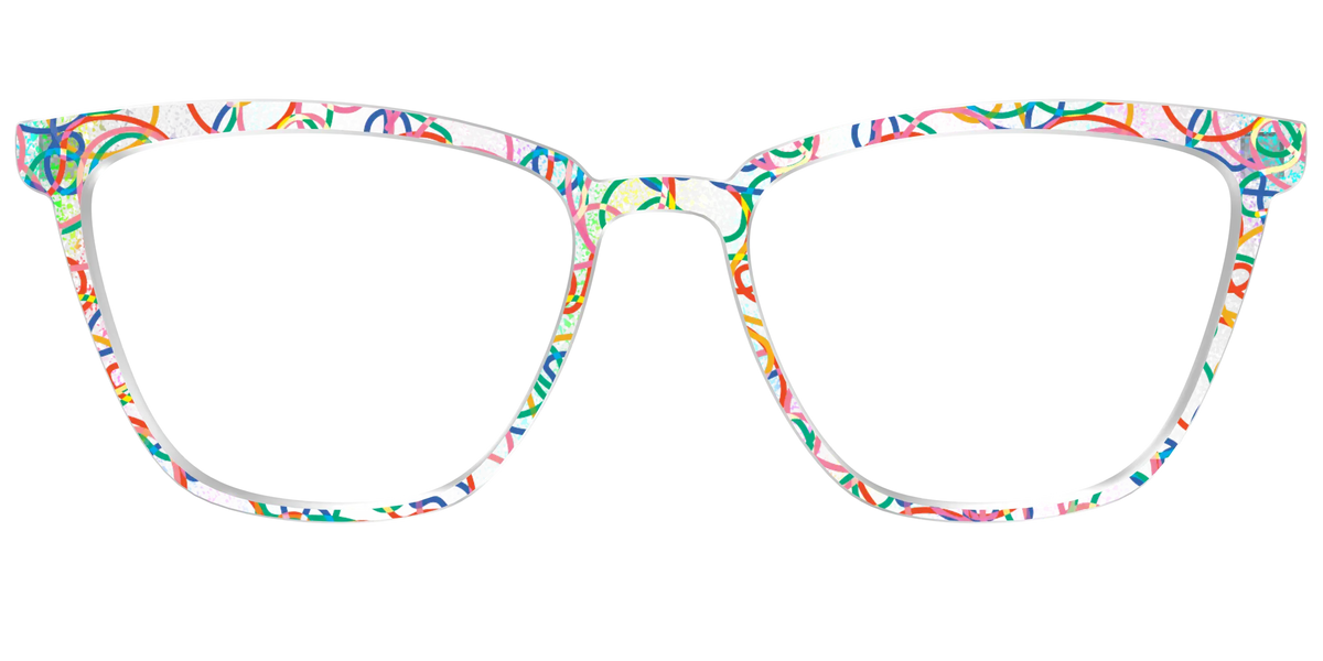 The Celebration Streamers Holographic Crystal