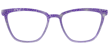 The Holographic Purple Webbed Crystal