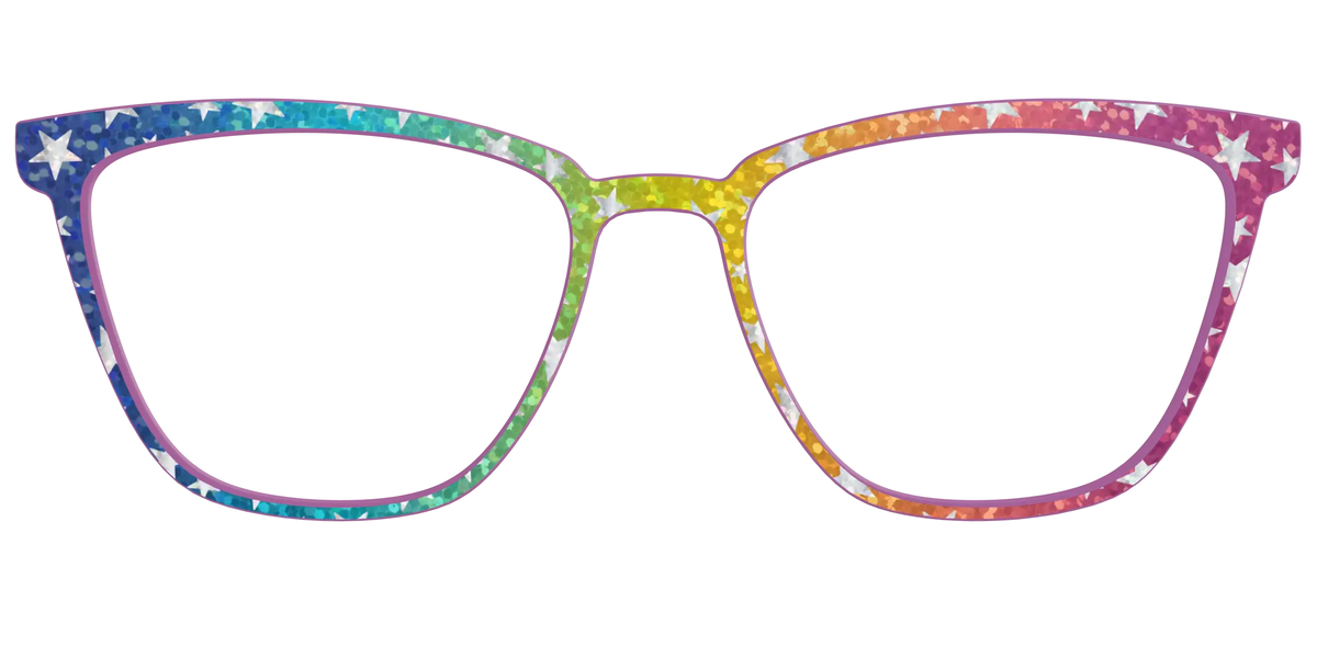 The Iridescent Rainbow Stars