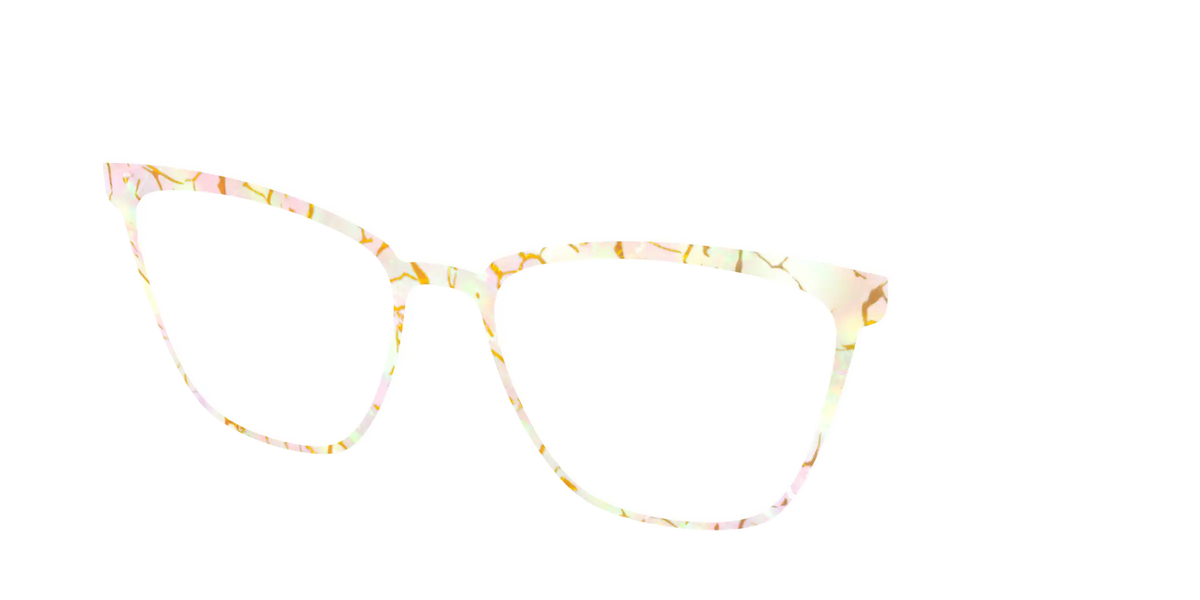 The Opalescent Pearl with Gold Streaks