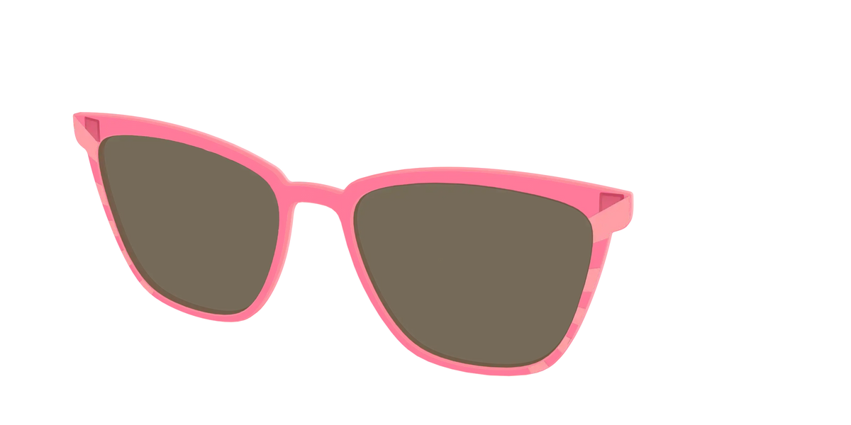 The Polarized Fruit Punch Sunburst Sun Top