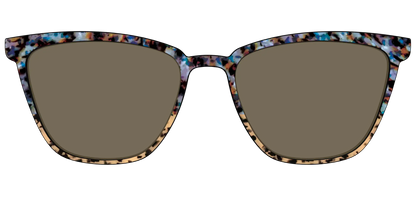 The Polarized Oasis Tortoise Split Sun Top