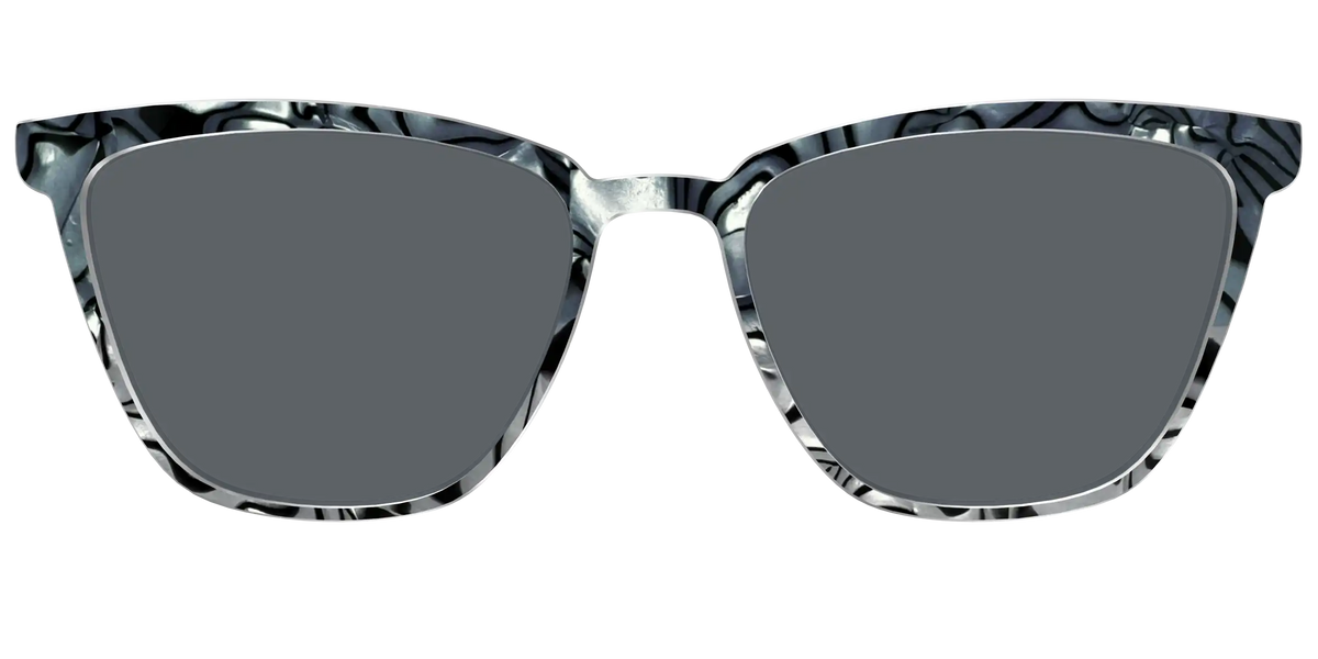 The Polarized Zebra Pearl Split Sun Top
