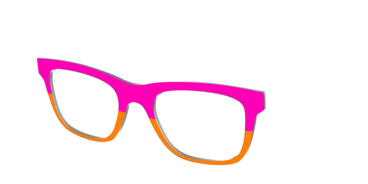 The Cerise and Tangerine Split