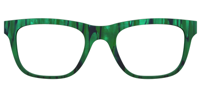 The Emerald Moire Stripes