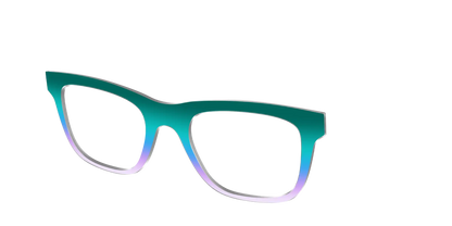 The Emerald to Lilac Gradient