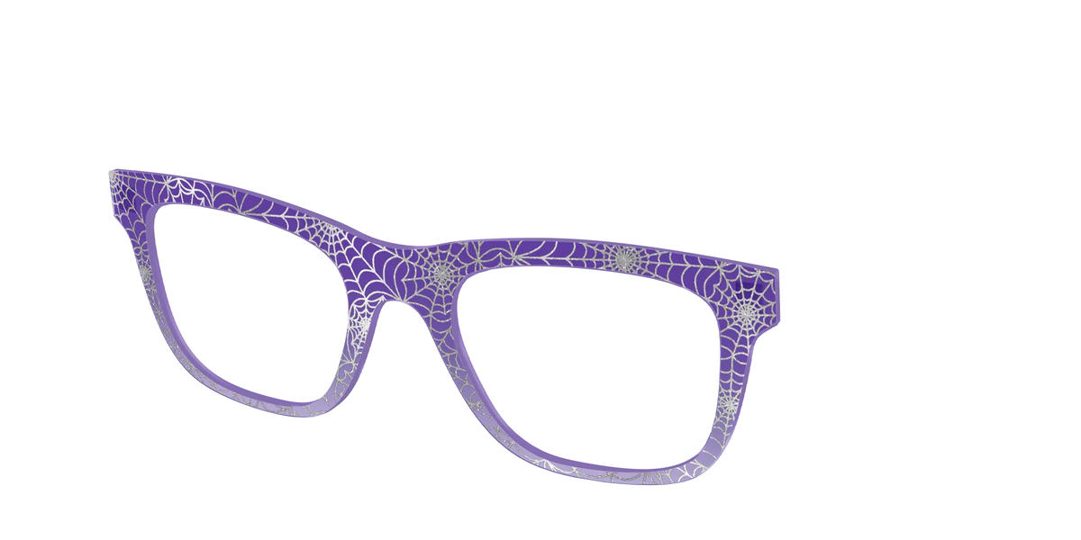 The Holographic Purple Webbed Crystal