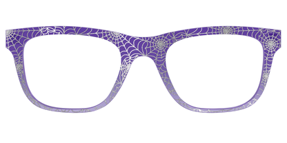 The Holographic Purple Webbed Crystal
