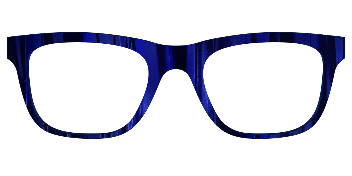 The Indigo Moire Stripes