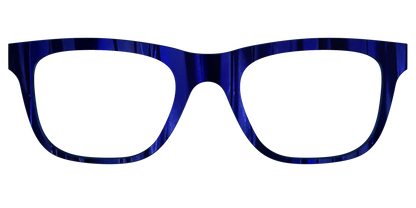 The Indigo Moire Stripes
